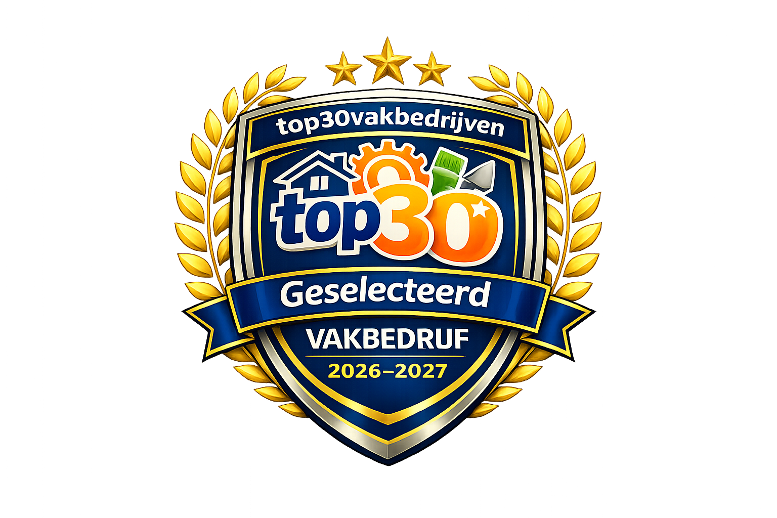 Top30 Vakbedrijven - Geselecteerd Vakbedrijf 2026-2027